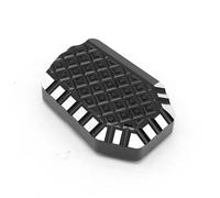 HPZPRPCEW Pour Benelli 502C Extendeur Patin Frein Arrière Accessoire Moto CNC Alliage Aluminium Prolongateur Pédale Frein Pied Repose-pied(NOIR)