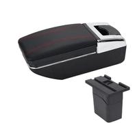 HPZPRPCEW Pour C&hevrolet Pour Cruze 2009-2015 Boîte D'Accoudoir Bras Console Centrale De Rangement Boîte D'Accoudoir Centrale Intérieur(A1 Noir rouge SANS USB)