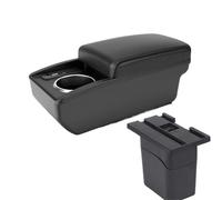 HPZPRPCEW Pour C&hevrolet Pour Cruze Boîte D'Accoudoir Bras 2009 2010 2011 2013 2014 2015 Console Centrale Boîte De Rangement Intérieur(B2 Ligne noire 6USB)