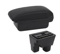 HPZPRPCEW Pour C&hevrolet Pour Onix 2020 2021 2022 2023 2024 Boîte À Accoudoir De Voiture Boîte De Rangement Accessoires Auto Retrofit Intérieur(Ligne noire A2 Pas d'USB)