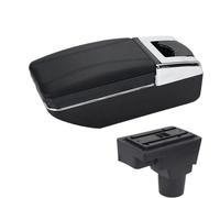 HPZPRPCEW Pour C&hevrolet Pour Sonic Boîte Accoudoir Pour C&hevrolet Pour Aveo Boîte De Rangement Intérieur Auto(Ligne noire A2 Pas d'USB)