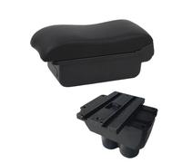 HPZPRPCEW Pour Caddy Boîtier Bras De Confort Console Centrale Repos De Coude Boîte De Rangement Avec Ports USB Porte-Gobelet(Une ligne noire Pas d'USB)