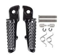 HPZPRPCEW Pour CBR600RR 2003-2023 CBR1000RR 2004-2023 CB1000R CBR 600RR CBR 1000RR Repose-pieds Avant Arrière Moto(NOIR,Devant)