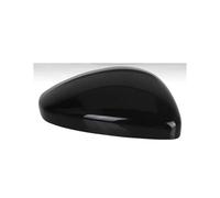 HPZPRPCEW Pour Citroën C3 2016-2020 Cache De Rétroviseur Latéral Chrome Argenté/Noir Remplacement(Noir brillant,Droite)