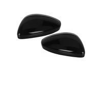 HPZPRPCEW Pour Citroën C3 III 2016 2017 2018 2019 2020 2021 2022 2023 Couverture De Rétroviseur Latéral Coque Logement Miroir D'Aile Portière(Noir brillant,2x)
