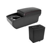 HPZPRPCEW Pour Citroën Pour Berlingo Accoudoir Pièces De Rechange Boîte De Rangement Voiture Avec Interface USB(B1 Red line 6 usb)