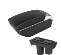 HPZPRPCEW Pour Citroën Pour C-Elysée Boîte D'Accoudoir Auto Boîte De Rangement Rétrofit Intérieur Accessoires Auto Boîte D'Accoudoir Centrale(A2 Black line7 USB)