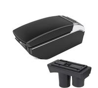HPZPRPCEW Pour Citroën Pour C-Elysée Boîte D'Accoudoir Auto Boîte De Rangement Rétrofit Intérieur Accessoires Auto Boîte D'Accoudoir Centrale(A3 Noir blanc 7USB)