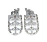 HPZPRPCEW Pour CRF1000L CRF1100L Pour Africa Pour Twin CRF1100 CRF1000 CRF 1000 1100 L Motorcycle Footrest Footpegs Foot Pegs Pedal(Argent)