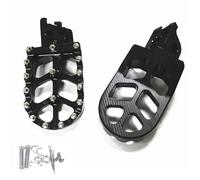 HPZPRPCEW Pour CRF250L CRF300L CRF1000L CRF1100L CR125 CR250 CRF 250 X 300 L 450 150R Repose-pieds de Moto Pédales(NOIR)