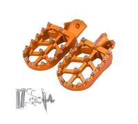 HPZPRPCEW Pour CRF250L CRF300L CRF1000L CRF1100L CR125 CR250 CRF 250 X 300 L 450 150R Repose-pieds de Moto Pédales(Orange)