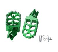 HPZPRPCEW Pour CRF250L CRF300L CRF1000L CRF1100L CR125 CR250 CRF 250 X 300 L 450 150R Repose-pieds de Moto Pédales(Vert)