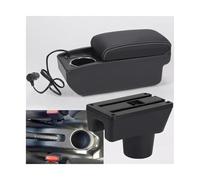 HPZPRPCEW Pour Dodge Pour Attitude Boîte De Bras De Voiture Boîte De Rangement De Voiture Avec Bras Boîte De Stockage Automatique Accessoires De Voiture(A3 Charge rapide)