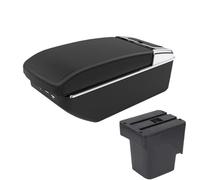 HPZPRPCEW Pour F&ord Pour Focus 2 Boîte Accoudoir Pour F&ord Pour Focus Mk2 Accoudoir Accessoires Auto Détails Intérieurs Pièces Rétrofit(A2 Black line7 USB)