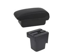HPZPRPCEW Pour F&ord Pour Focus 2 Pour Focus 2 Mk2 2005 2006 2007 2008 2009 2010 2011 Boîte D'Accoudoir Voiture Boîte De Rangement(A1 Ligne noire PAS USB)