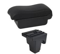 HPZPRPCEW Pour F&ord Pour Focus 3 Mk3 2011 2012 2013 2014-2020 Boîte D'Accoudoir Voiture Repose-bras Console Centrale De Rangement(Ligne noire C2)