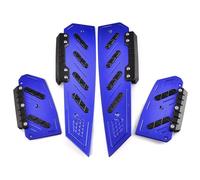 HPZPRPCEW Pour Forza350 Pour FORZA 350 Pour NSS 350 2018-2024 Accessoires Moto Repose-pieds Plancher Pied Marcheche Pédale Plaque Pédale Cale-pieds(Bleu)