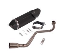 HPZPRPCEW Pour GROM MSX125 MSX-125 MSX 125 SF 2013 2014 2015-2020 2021 Ligne D'échappement Avant Avec Silencieux DB Killer Pour Moto(Style k)