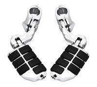 HPZPRPCEW Pour Harley Pour Davidson CVO Pour Road Pour King Pour Street Pour Glide Pour Sportster 1.25" 32mm Repose-pieds Autoroute Cale-pieds(Chrome)