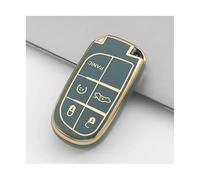 HPZPRPCEW pour Jeep pour Commander pour Grand WK2 KL BU MP pour Dodge pour Chrysler 200 300C Coque De Protection pour Clé Voiture TPU(Gray)