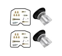 HPZPRPCEW Pour KAWASAKI ER-5 ER500 1997 1998 1999 2000 2001 2002 2003 2004 2005 Réparation Du Carburateur Ensemble De Pièces De Piston Et De Flotteur(Style d)