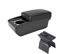 HPZPRPCEW Pour Lada Pour Vesta Boîte D'accoudoir Pour Vesta SW SW CROSS SPORT Accessoires Console Centrale De Voiture Boîte D'accoudoir Avec USB(Ligne noire A2 Pas d'USB)