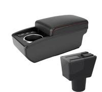 HPZPRPCEW Pour Lada Pour Xray Boîte D'Accoudoir Boîte De Rangement Centrale D'Accoudoir Auto Universelle Avec Interface De Chargement USB(B1 Red line 6 usb)