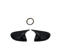 HPZPRPCEW Pour Mazda 3 Pour Axela BL 2009 2010 2011 2012 Enjoliveur De Rétroviseur Voiture Capuchon Logement Coque Latéral Peint(Noir brillant)