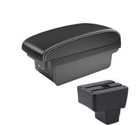 HPZPRPCEW Pour Mazda CX-3 Accoudoir Rétrofit Pour Mazda 2 Skyactiv Version Pour CX-3 2018-2020 Accoudoir De Voiture Boîte De Rangement Chargement USB(Ligne blanche B3 3USB)