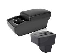 HPZPRPCEW Pour Mazda CX-3 Boîte D'accoudoir Pour Mazda 2 Skyactiv Version Pour Cx3 CX-3 Boîte De Rangement D'accoudoir Voiture(B2 Ligne noire 6USB)