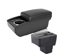 HPZPRPCEW Pour Mazda CX-3 Boîte D'accoudoir Pour Mazda 2 Skyactiv Version Pour Cx3 CX-3 Boîte De Rangement D'accoudoir Voiture(B3 white line 6 usb)