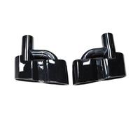 HPZPRPCEW Pour Mercedes Pour Benz W221 S300 S350 S65 S500 S600 Silencieux Quadruple Diamètre Intérieur 60 Mm Paire D'embouts D'échappement En Acier Inoxydable(NOIR,Direct port)
