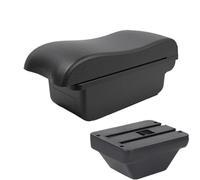 HPZPRPCEW Pour MG ZS Boîte À Accoudoir Auto Console Centrale Rangement Boîte À Accoudoir Accessoires Voiture Avec USB(Ligne noire A2 Pas d'USB)