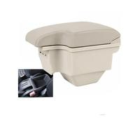 HPZPRPCEW Pour MG ZS Console Centrale Boîte D'accoudoir Boîte De Rangement Accoudoirs Repose-coudes Tout-en-un Avec Usb(Beige)