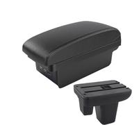 HPZPRPCEW Pour MG3 Boîte D'accoudoir Voiture Conduite À Droite Console Centrale Boîte De Rangement Modification Interne(B2 ligne noire 3USB)