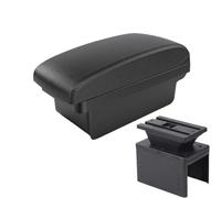 HPZPRPCEW Pour Modèle Universel Boîte D'accoudoir Boîte De Rangement Support De Bras Pièces De Rétrofit Intérieur Universel Boîte D'accoudoir Central Auto(A1 Ligne noire PAS USB)