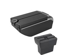 HPZPRPCEW Pour N&issan Pour Note E-Power Boîte D'accoudoir Pour N&issan Pour Note Boîte De Rangement Centrale Rétrofit Intérieur Chargement USB(B2 Ligne noire 7USB)