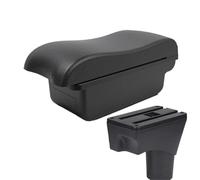 HPZPRPCEW Pour N&issan Pour Sunny Boîtier D'accoudoir Pour N&issan Pour March Pour Micra K13 2010-2022 Boîtier De Stockage D'accoudoir Bras(Ligne noire A2 Pas d'USB)