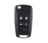HPZPRPCEW pour Opel pour Insignia pour Astra Coque De Clé Voiture Pliante Accessoires(5 Buttons)