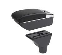 HPZPRPCEW Pour Opel Pour Meriva Boîtier D'accoudoir Voiture Boîte De Rangement Pièce Intérieure De Rechange Accessoires Auto(C2 ligne noire 7USB)