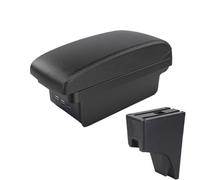 HPZPRPCEW Pour Perodua Pour Bezza 2018 Accoudoir Intérieur Boîte De Rangement Console Centrale Boîte D'Accoudoir Centrale(B2 ligne noire 3USB)