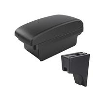 HPZPRPCEW Pour Perodua Pour Bezza 2018 Accoudoir Intérieur Boîte De Rangement Console Centrale Boîte D'Accoudoir Centrale(Ligne noire A2 Pas d'USB)