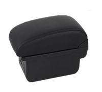 HPZPRPCEW Pour Peugeot 207 Boîtier D'Accoudoir Pour Peugeot Pour 207 CC Boîtier D'Accoudoir Voiture Boîte De Rangement Centrale(B2 ligne noire 3USB)