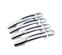 HPZPRPCEW pour Peugeot 3008 2008 2009 2010 2011 2012-2016 Couvercle De Poignée De Porte Chromé Accessoires De Voiture Ensemble D'autocollants De Garniture