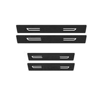 HPZPRPCEW pour Peugeot pour Rifter Auto Seuil Protection Anti-Rayure Bande Fibre Carbone Paraspigol Anti-Coup Pare-Chocs Coffre Protecteur(4 seuils de Porte)