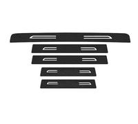 HPZPRPCEW pour Peugeot pour Rifter Auto Seuil Protection Anti-Rayure Bande Fibre Carbone Paraspigol Anti-Coup Pare-Chocs Coffre Protecteur(5PC)