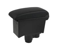 HPZPRPCEW Pour R&enault Pour Dacia Pour Duster 2 3 2019 2020 2021 2022 Boîte De Repose-bras Central Console Centrale Boîte De Rangement(A4 Artificial leather)