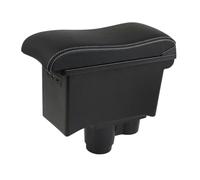 HPZPRPCEW Pour R&enault Pour Dacia Pour Duster 2 3 2019 2020 2021 2022 Boîte De Repose-bras Central Console Centrale Boîte De Rangement(Cuir véritable B3)