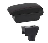 HPZPRPCEW Pour R&enault Pour Duster Pour Dacia I 2010-2019 Boîte D'accoudoir Rangement Central Captur Boîte Accoudoir(Ligne rouge B1)