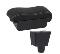 HPZPRPCEW Pour R&enault Pour Logan 2 Accoudoir Pour R&enault Pour Sandero 2 Boîte D'accoudoir De Voiture Pièces Boîte De Rangement Central(B3 Noir blanc 3USB)